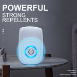 H12 2 pezzi Repellente per mouse elettronico ad ultrasuoni Mini repellente per zanzare per uso domestico, H12 AU Plug White, H12 US Plug White, H12 UK  Plug White, H12 EU Plug White