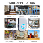 H12 2 pezzi Repellente per mouse elettronico ad ultrasuoni Mini repellente per zanzare per uso domestico, H12 AU Plug White, H12 US Plug White, H12 UK  Plug White, H12 EU Plug White