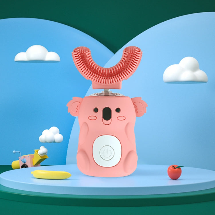Spazzolino elettrico per bocca per bambini Spazzolino elettrico sonico intelligente a forma di U