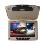 Display da soffitto per auto con display per retromarcia per auto HD da 9 pollici, 9 inch (Black), 9 inch (Beige), 9 inch