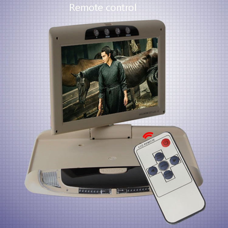 Display da soffitto per auto con display per retromarcia per auto HD da 9 pollici, 9 inch (Black), 9 inch (Beige), 9 inch