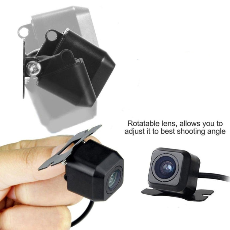 Telecamera per retromarcia impermeabile ad alta definizione regolabile per visione notturna per auto, Lens Angle: 170