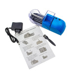 Bocchino elettrico portatile regolabile da 2 pezzi. Bocchino elettrico regolabile completamente automatico, EU Plug, US Plug