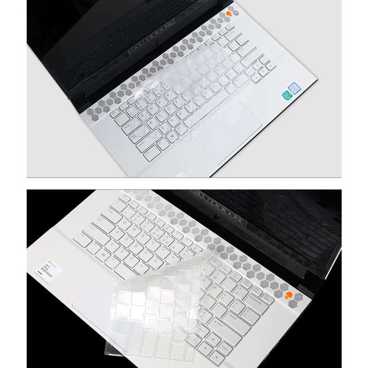 T19802 Tastiera per computer Pellicola per notebook da gioco Pellicola protettiva in TPU per Dell ALIENWARE M15-R2