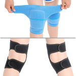 2 paia di ginocchiere ispessite in spugna per bambini, equipaggiamento protettivo anticaduta per danza sportiva, S (Black), M (Black), S (Sky Blue), M (Sky Blue), S (Rose Red), M  (Rose Red)