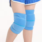 2 paia di ginocchiere ispessite in spugna per bambini, equipaggiamento protettivo anticaduta per danza sportiva, S (Black), M (Black), S (Sky Blue), M (Sky Blue), S (Rose Red), M  (Rose Red)