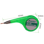 Nastro di aspirazione in stagno con filo di aspirazione in stagno antiscottatura ProsKit, DP-033A 2mx1.5mm, DP-033B 2mx2mm, DP-033C 2mx2.5mm, DP-033D 1.5mx3mm, DP-033E 1.5mx3.5mm