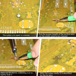 Nastro di aspirazione in stagno con filo di aspirazione in stagno antiscottatura ProsKit, DP-033A 2mx1.5mm, DP-033B 2mx2mm, DP-033C 2mx2.5mm, DP-033D 1.5mx3mm, DP-033E 1.5mx3.5mm