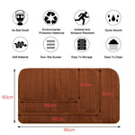 Tappeto antiscivolo per assorbimento d'acqua, tappetino da bagno, shaggy, in memory foam, per porta della cucina, 40X60CM, 50X80CM, 50X90CM