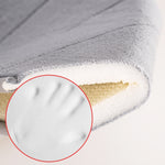 Tappeto antiscivolo per assorbimento d'acqua, tappetino da bagno, shaggy, in memory foam, per porta della cucina, 40X60CM, 50X80CM, 50X90CM