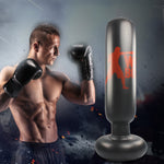 Fitness verticale gonfiabile sacco da boxe colonna tumbler sacco da boxe colonna catarsi, altezza: 1,6 m, 1.6m Letter Pattern
