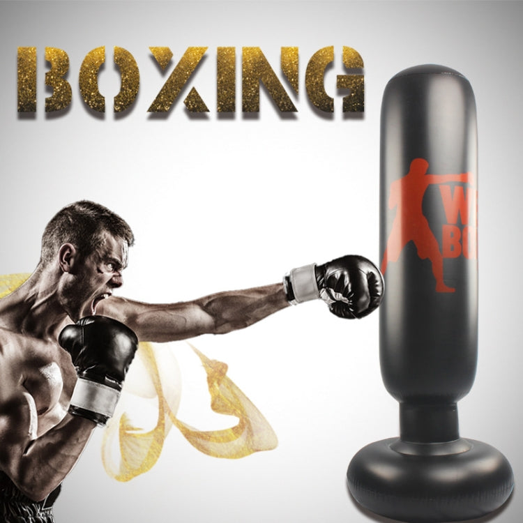 Fitness verticale gonfiabile sacco da boxe colonna tumbler sacco da boxe colonna catarsi, altezza: 1,6 m, 1.6m Letter Pattern
