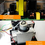 ProsKit SS-331H Dispositivo di aspirazione della latta di calore elettrico Dispositivo di dissaldatura della pompa di aspirazione completamente automatico, spina americana