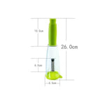 Coltello per sbucciare tipo di stoccaggio da 4 pezzi con contenitore per pialla Coltello per sbucciare frutta domestica Pelapatate multifunzionale, 4 PCS