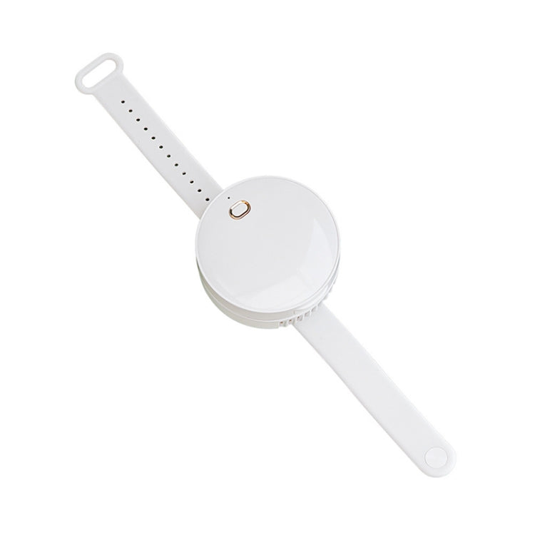 G3 Ventilatore per orologio senza foglie con mini specchio USB portatile per bambini all'aperto, Mirror(White), Mirror(Pink), Mirror(Green)