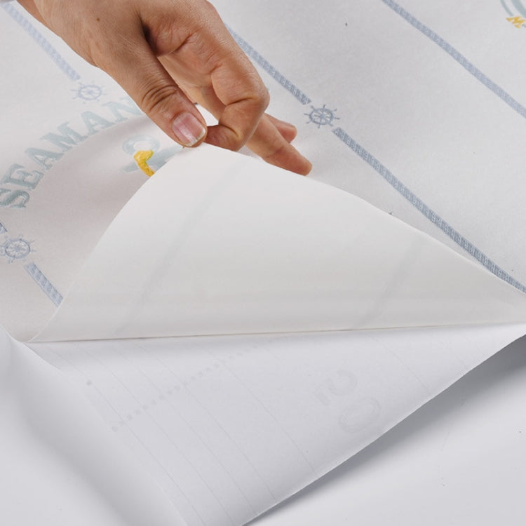 Carta da parati autoadesiva 3D stelle luna, adesivo da parete per bambini del Mediterraneo, 0.53 x 3m