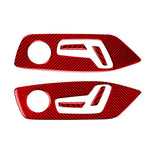 Set di 6 adesivi per la finitura del pannello di regolazione per Audi A5 / A5L / S5 Avant / A5 Berlina / A6 Avant / A6L