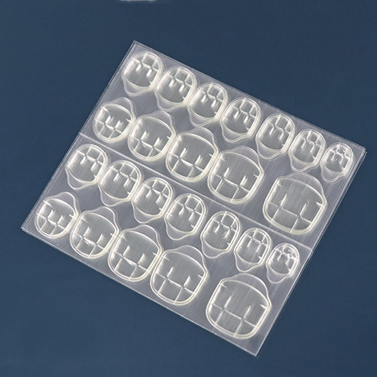 100 fogli di colla gelatina per unghie pellicola adesiva bifacciale adesivo per unghie con colla gialla, 12 Stickers/sheet Regular 0.5mm Thick, 12 Stickers/sheet Ultra-thin 0.3mm Thick, 12 Stickers/sheet  Medium 0.4mm Thick                             ...