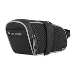 WEST BIKING Borsa da sella impermeabile per bicicletta Borsa da sella per attrezzatura per mountain bike, Small (Black Red), Small (Black Gray), Large (Black Red), Large (Black Gray)