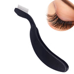 Nuovo strumento per trucco con spazzola in metallo pieghevole per pettine per ciglia, separatore per ciglia, mascara