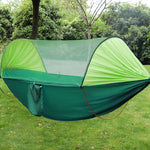 Amaca anti-zanzara automatica ad apertura rapida antiribaltamento Amaca doppia anti-zanzare da campeggio all'aperto, dimensioni: 290x140 cm, 290x140cm Green, 290x140cm Blue, 290x140cm Yellow