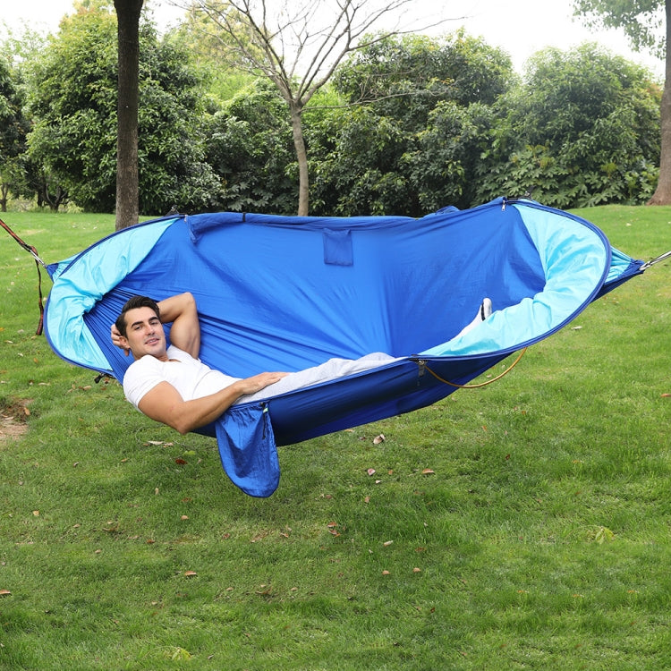 Amaca anti-zanzara automatica ad apertura rapida antiribaltamento Amaca doppia anti-zanzare da campeggio all'aperto, dimensioni: 290x140 cm, 290x140cm Green, 290x140cm Blue, 290x140cm Yellow