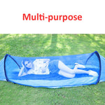 Amaca anti-zanzara automatica ad apertura rapida antiribaltamento Amaca doppia anti-zanzare da campeggio all'aperto, dimensioni: 290x140 cm, 290x140cm Green, 290x140cm Blue, 290x140cm Yellow