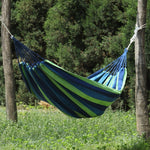 Altalena per amaca da esterno con prevenzione del ribaltamento del campo dell'amaca in tela spessa, 260x80 No Stick Single (Red Stripe), 260x80  Non-stick Single (Blue Stripes ), 260x100 No Stick (Red Stripes), 260x100 No Stick (Blue Stripes)          ...