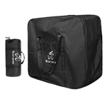WEST BIKING Borsa per bicicletta pieghevole Borsa per bicicletta, Small （Black）, Small （Green）, Large （Black）, Large （Green）