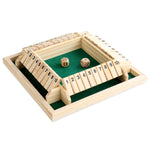 Gioco da tavolo educativo in legno a quattro lati