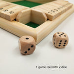 Gioco da tavolo educativo in legno a quattro lati