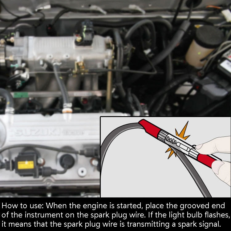 Automobile Detector Free Disassemble Ignition System Test Pen Engine Test Spark Plug Coil Strumento ad alta tensione, Test Pen