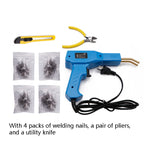Artefatto per unghie di saldatura di plastica della saldatrice per riparazione di crepe nel paraurti dell'auto H50,, UK Plug(Yellow), US Plug(Yellow), AU Plug(Yellow), EU Plug(Yellow), UK Plug(Red), US Plug(Red), AU Plug(Red), EU Plug(Red), UK Plug(Blu...