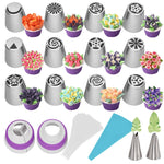 2 set 27 in 1 per decorare la bocca Set senza cuciture per spremere la bocca, 27 PCS/Set
