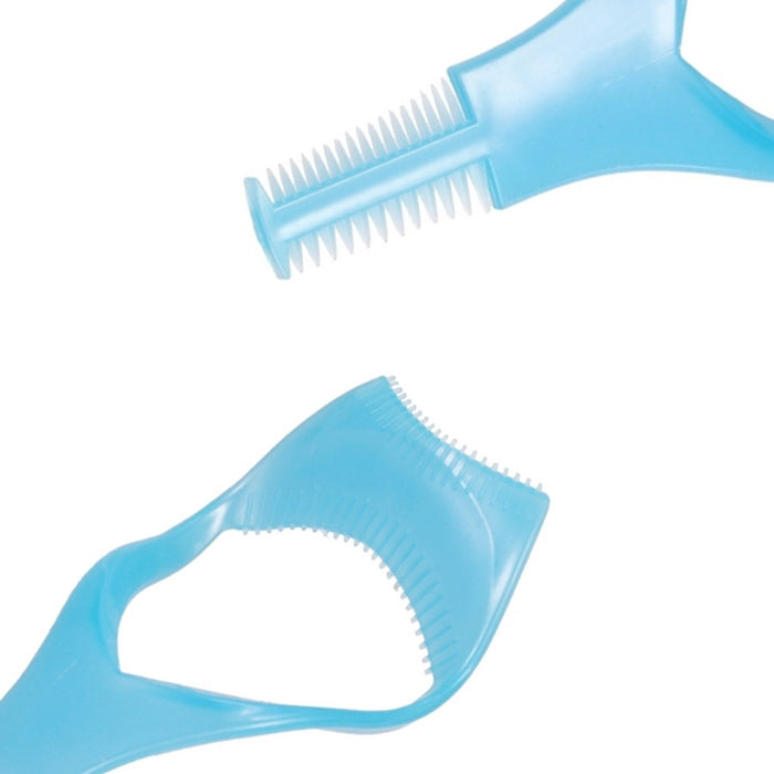 10 pezzi BearPaw trucco pratico mascara applicatore per ciglia pettine per ciglia carta per ciglia tre in uno prodotti per la pulizia di bellezza cristallo 3D