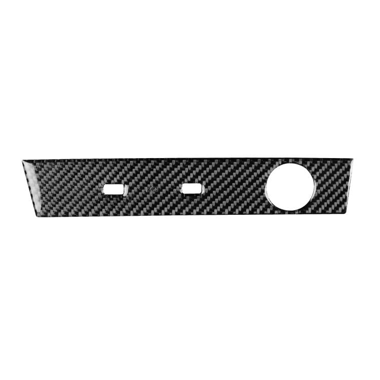 Adesivo pannello USB in fibra di carbonio per Audi A5 A6