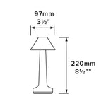 JB-TD001 Lampada da tavolo a LED touch Lampada da notte per decorazione ristorante bar, USB, EU Plug, UK Plug, AU Plug