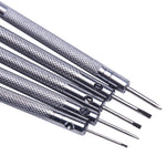 2 set di strumenti per la riparazione di orologi, occhiali, cacciaviti per computer, stile:, 5 in 1 White Bits, 5 in 1 Black Bits