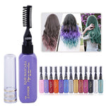 Tintura per capelli temporanea per capelli una tantum Tintura per capelli non tossica fai-da-te Mascara Crema colorante per capelli