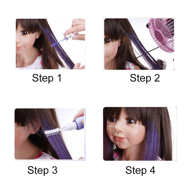 Tintura per capelli temporanea per capelli una tantum Tintura per capelli non tossica fai-da-te Mascara Crema colorante per capelli