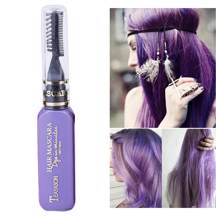 Tintura per capelli temporanea per capelli una tantum Tintura per capelli non tossica fai-da-te Mascara Crema colorante per capelli