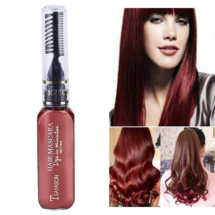 Tintura per capelli temporanea per capelli una tantum Tintura per capelli non tossica fai-da-te Mascara Crema colorante per capelli