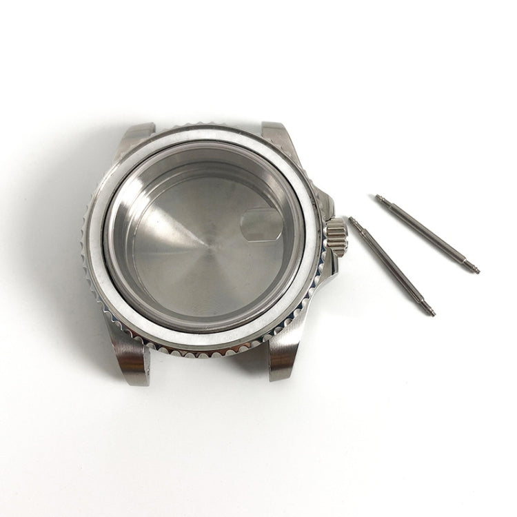 Per movimento ETA2836/Pearl 3804 867 GMT Accessori per orologi Cassa in acciaio inossidabile da 40 mm, Blue Red, Black Blue, Black Red, Black