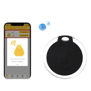 2 pezzi rotondi Bluetooth anti-smarrimento chiave del telefono cellulare allarme bidirezionale per la ricerca di oggetti