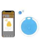 2 pezzi rotondi Bluetooth anti-smarrimento chiave del telefono cellulare allarme bidirezionale per la ricerca di oggetti