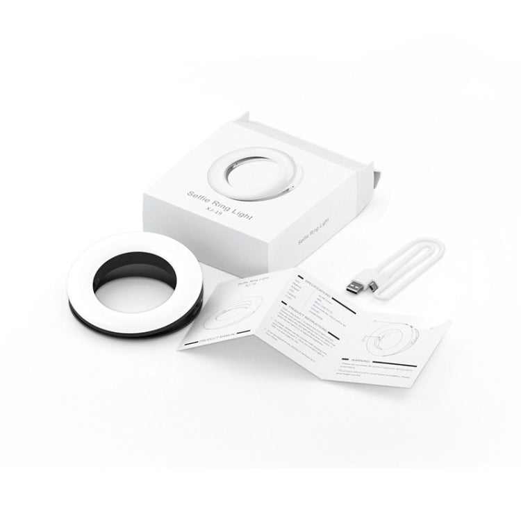 Luce anello LED selfie USB ricaricabile per smartphone
