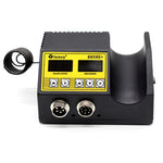 8858 Ventilatore ad aria calda portatile per stazione di saldatura per rilavorazione per SMD/PCB, spina europea, 8858