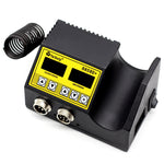 8858 Ventilatore ad aria calda portatile per stazione di saldatura per rilavorazione per SMD/PCB, spina europea, 8858