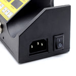 8858 Ventilatore ad aria calda portatile per stazione di saldatura per rilavorazione per SMD/PCB, spina europea, 8858
