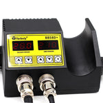 8858 Ventilatore ad aria calda portatile per stazione di saldatura per rilavorazione per SMD/PCB, spina europea, 8858